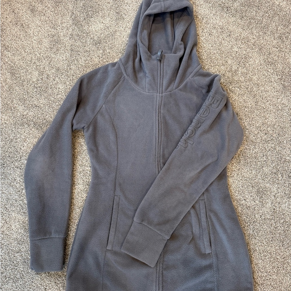 Gray Bench Hooded Zip-Up Jacket